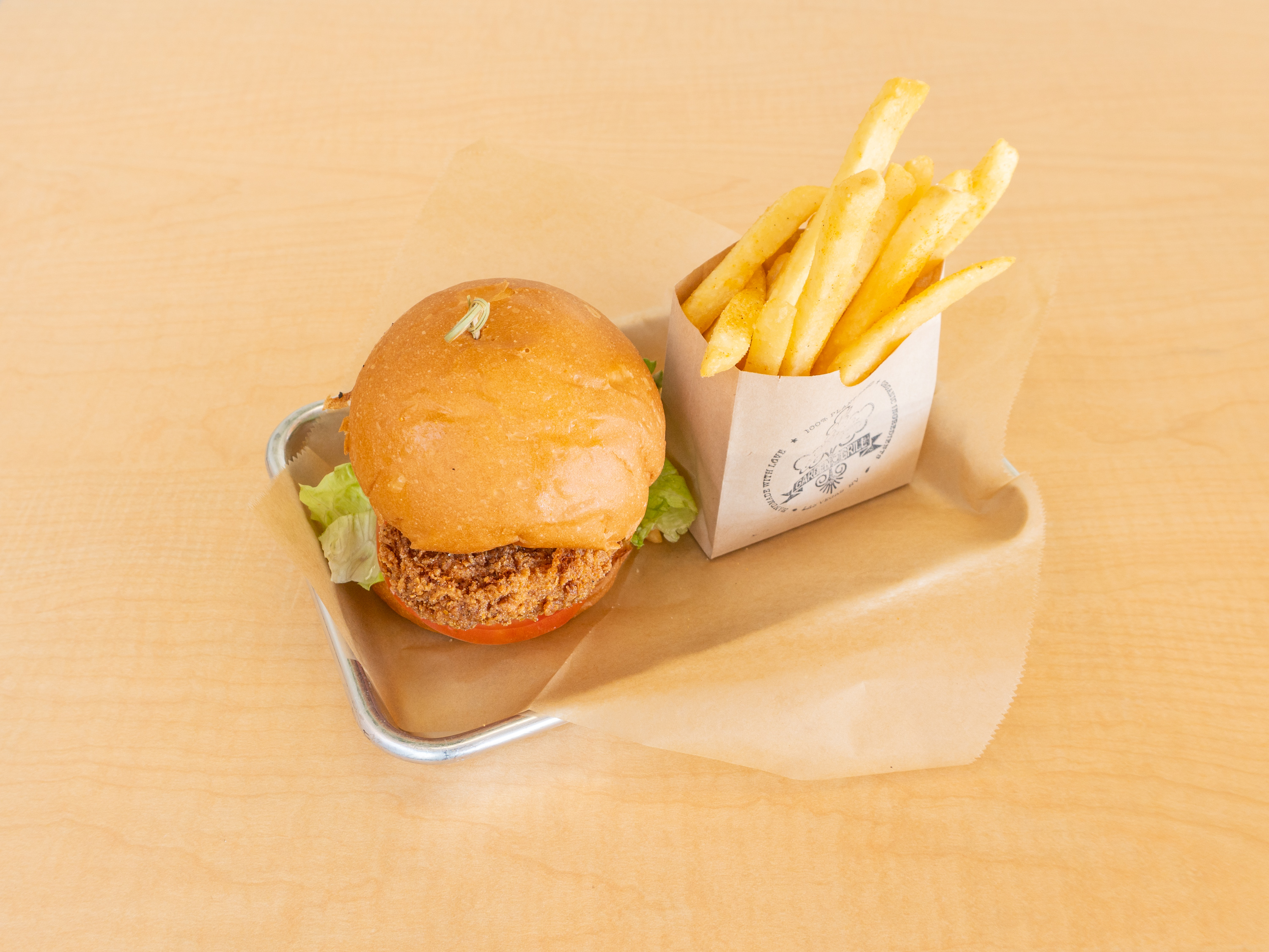 Order Crispy Chicken Sandwich food online from Garden Grill store, Las Vegas on bringmethat.com