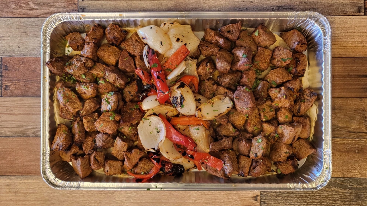 Order Beef Shish Tray food online from Köy Grill store, East Brunswick on bringmethat.com