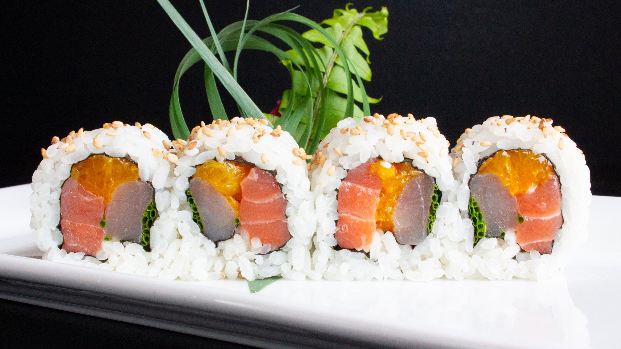 Order Mork and Mindy Roll food online from Hapa Sushi Grill and Sake Bar Lodo store, Denver on bringmethat.com