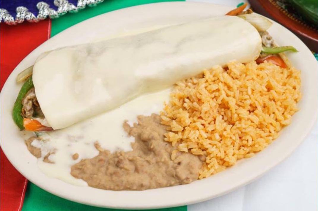 Order Fajita Burrito food online from Don Chuchos Mexican Restaurant store, Columbus on bringmethat.com