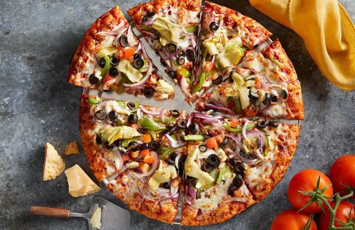 Order Premium Veggie Pizza food online from Curry Pizza House store, Dublin on bringmethat.com