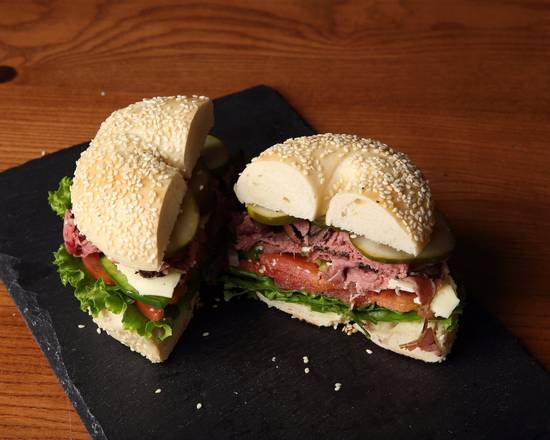 Order Rare Roast Beef food online from Barry Bagels store, Westerville on bringmethat.com