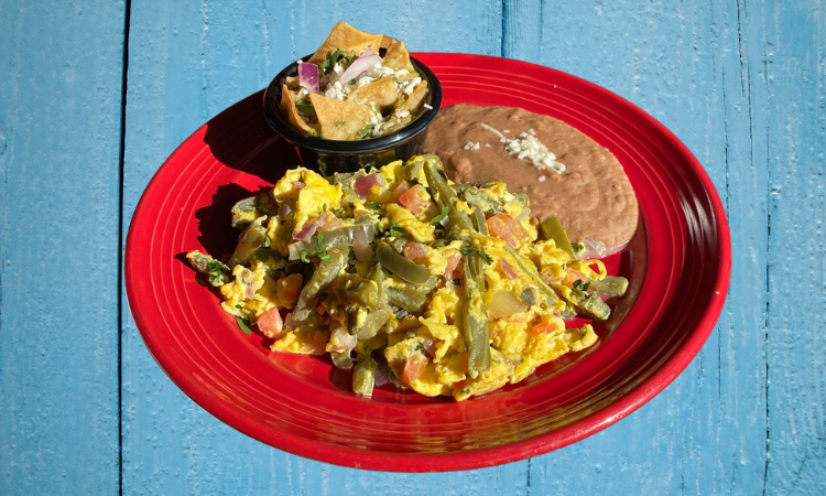 Order Huevos con Nopales food online from Don Pepe store, Chicago on bringmethat.com