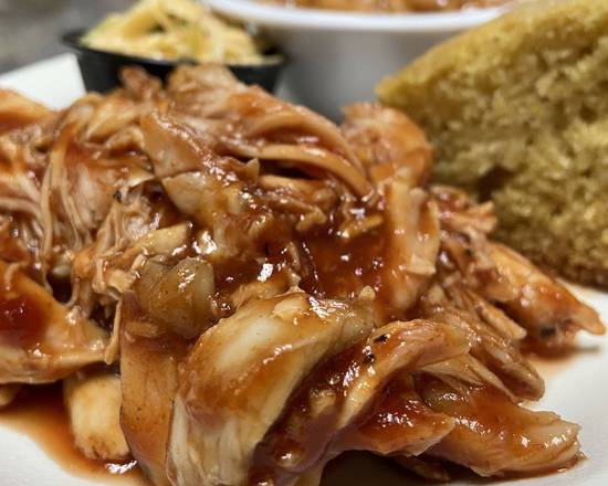 Order Pulled Chicken Platter food online from Smoke BBQ store, Bethesda on bringmethat.com