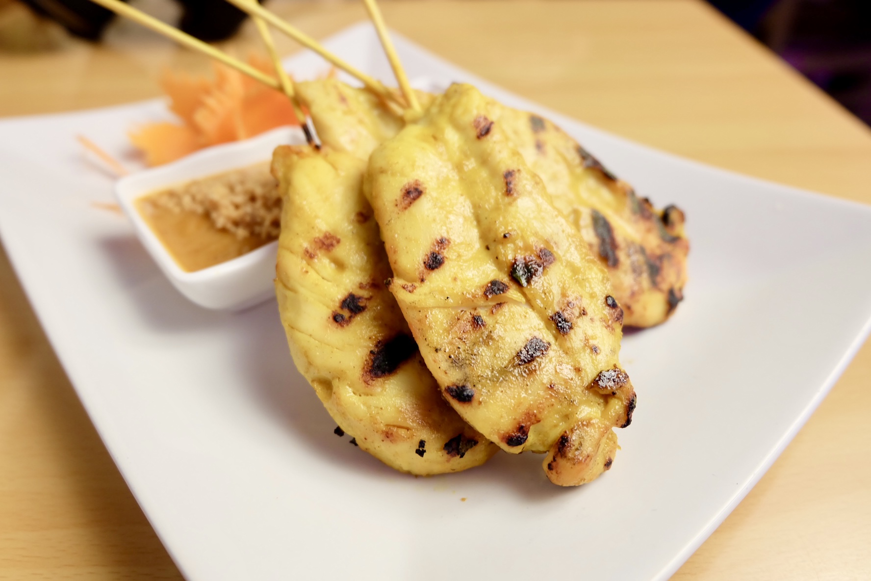 Order Chicken Satay food online from Bamboo store, Brighton on bringmethat.com