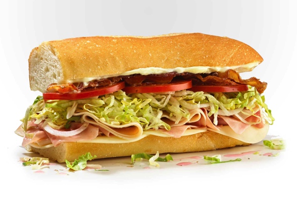 Order #8 Club Sub food online from Jersey Mikes Subs store, Charlotte on bringmethat.com
