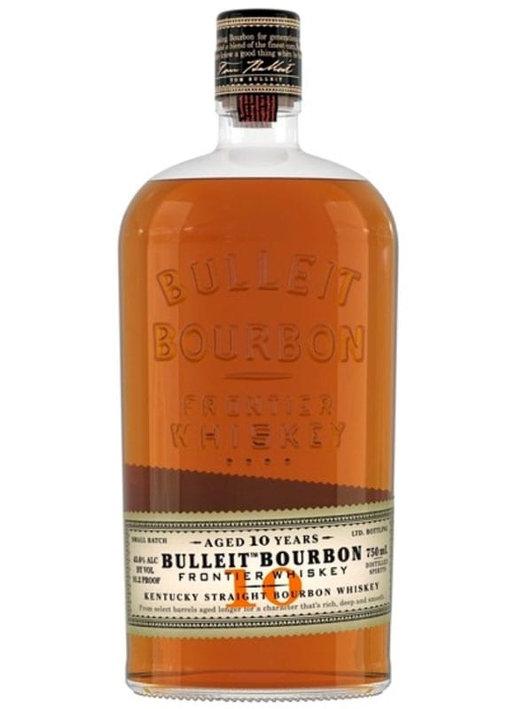 Order Bulleit 10 Year Rye Whiskey 750ml food online from Divine Wine and Spirits store, San Diego on bringmethat.com