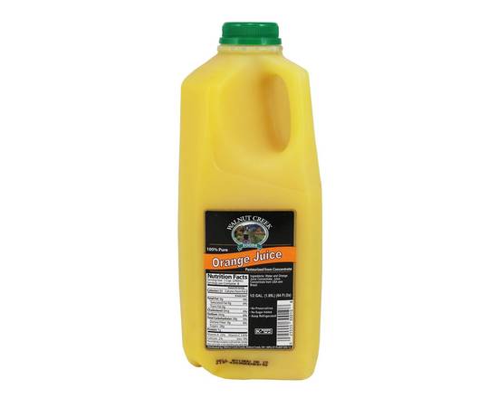Order Orange Juice- Half Gal.- by Walnut Creek (1/2gal) food online from Darn Cheap Discounts store, Hartville on bringmethat.com