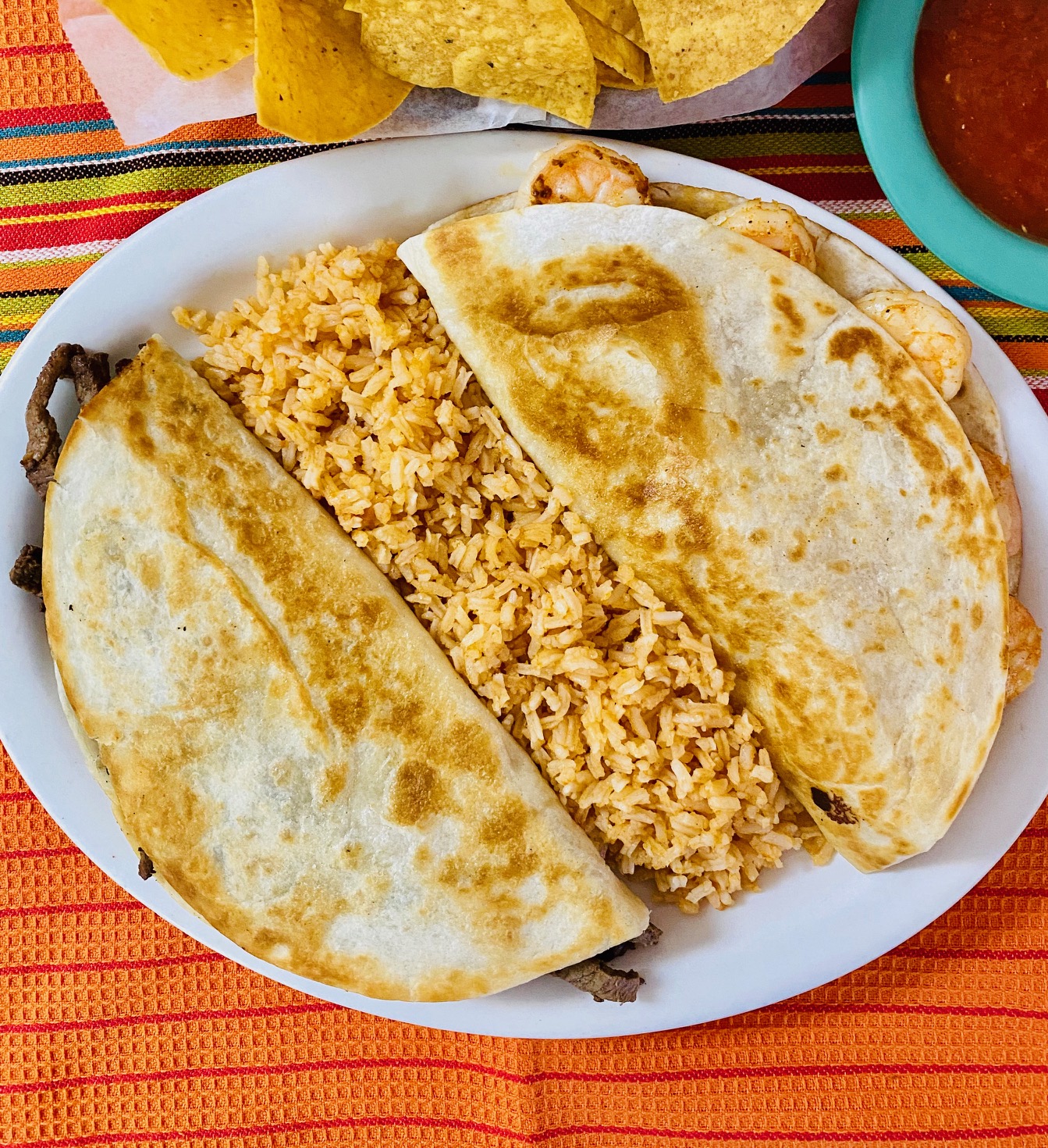 Order El Oso Quesadilla food online from Don Chuchos Mexican Restaurant store, Columbus on bringmethat.com