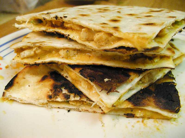 Order Quesadilla food online from El Tapatio Mexican Restaurant store, Troutdale on bringmethat.com