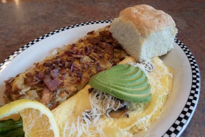 Order California Omelette food online from Black Bear Diner store, Simi Valley on bringmethat.com