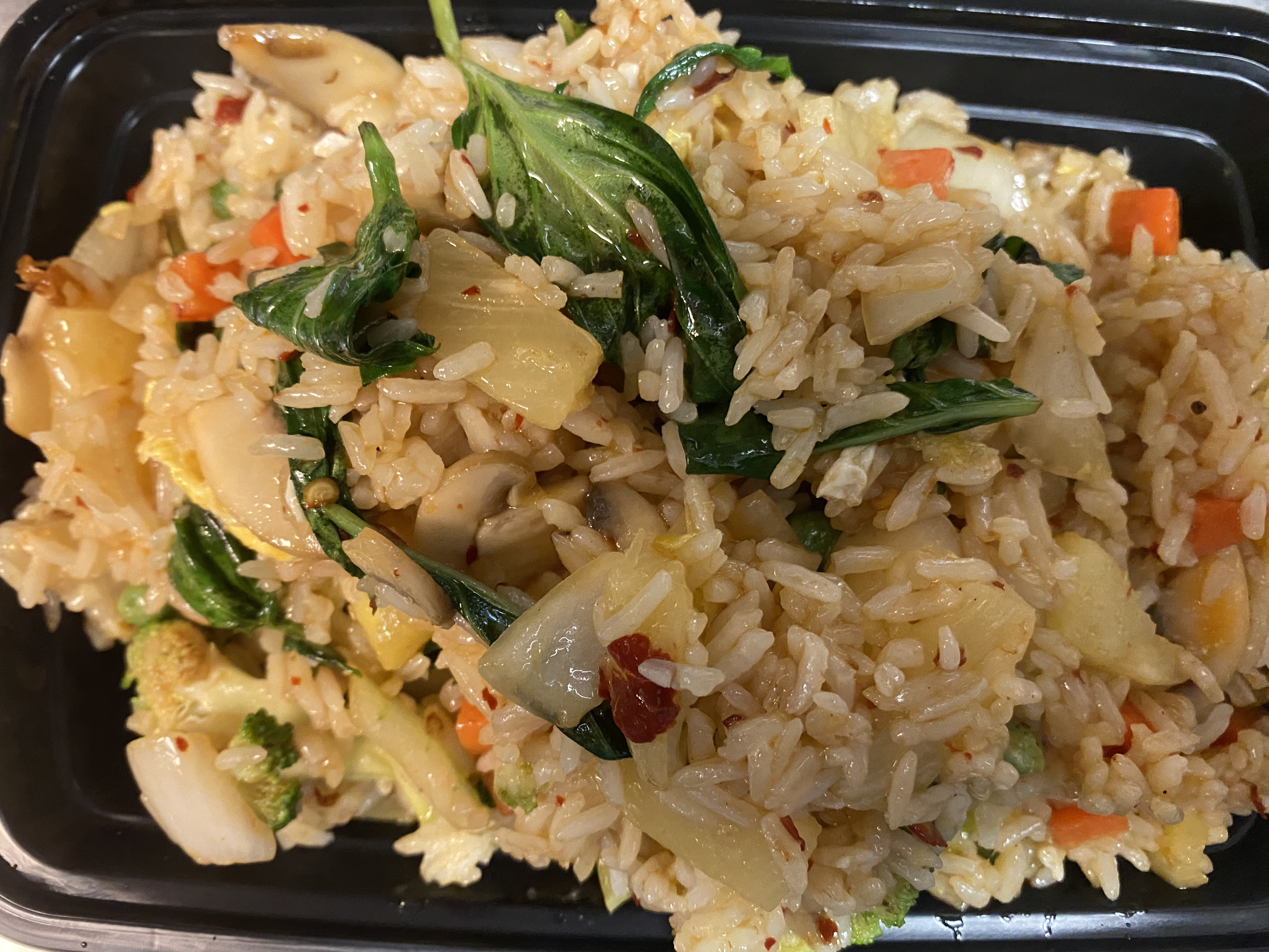 Order Basil vegetable fried rice food online from Lucky Star - Market St. store, Wilmington on bringmethat.com