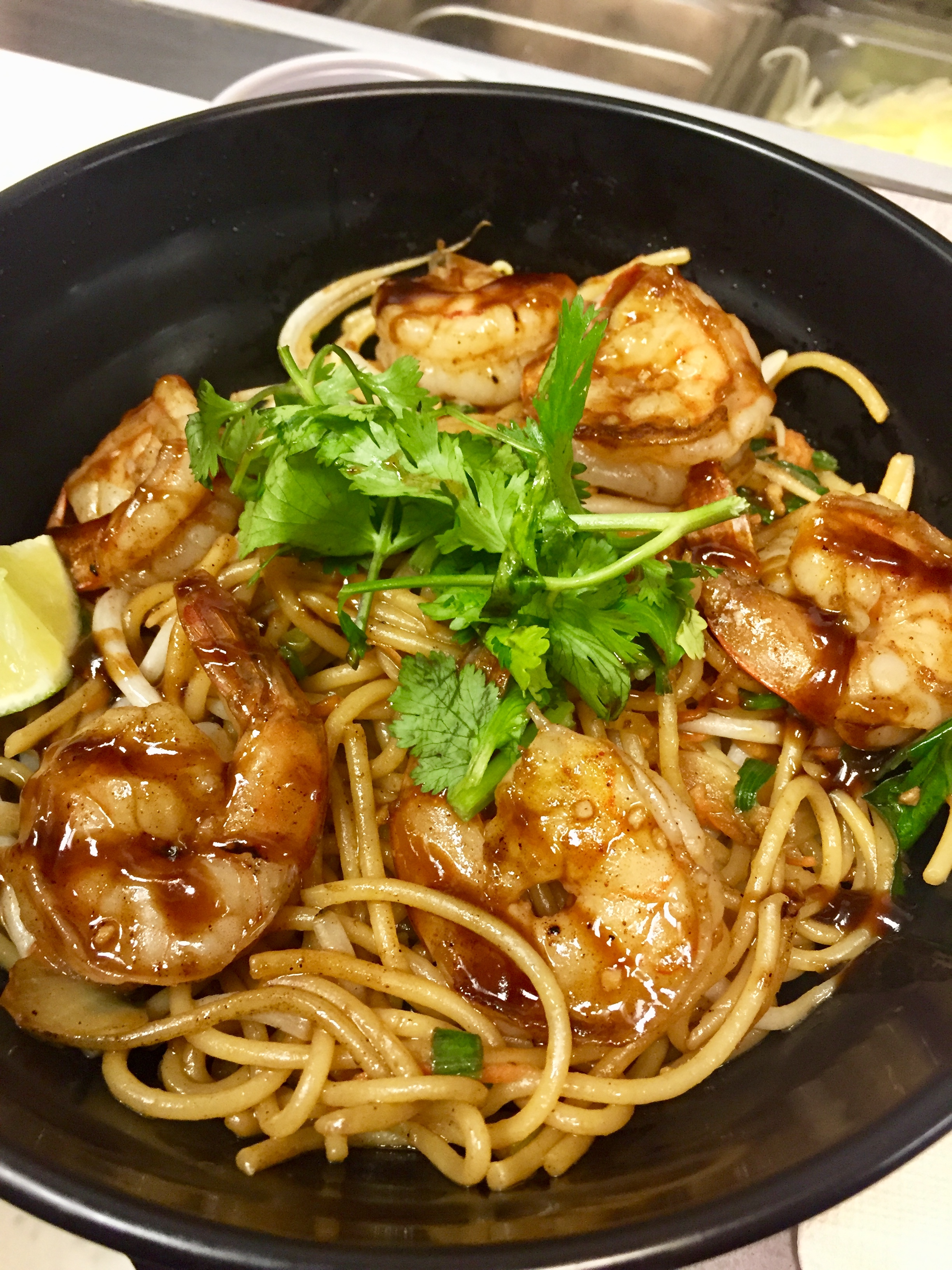 Order Chilies Shrimps Garlic Noodles food online from An Nam Vietnamese Grill store, Marlborough on bringmethat.com