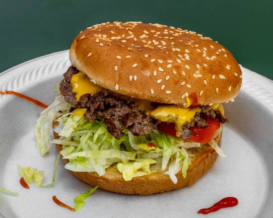 Order  Cheeseburger food online from Rheas store, Roswell on bringmethat.com