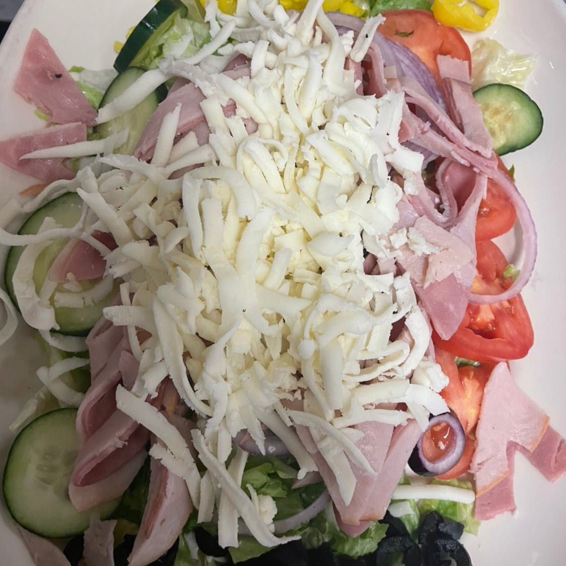Order Chef's Salad - Salad food online from Casa Nostra Italian Cuisine store, Greeneville on bringmethat.com