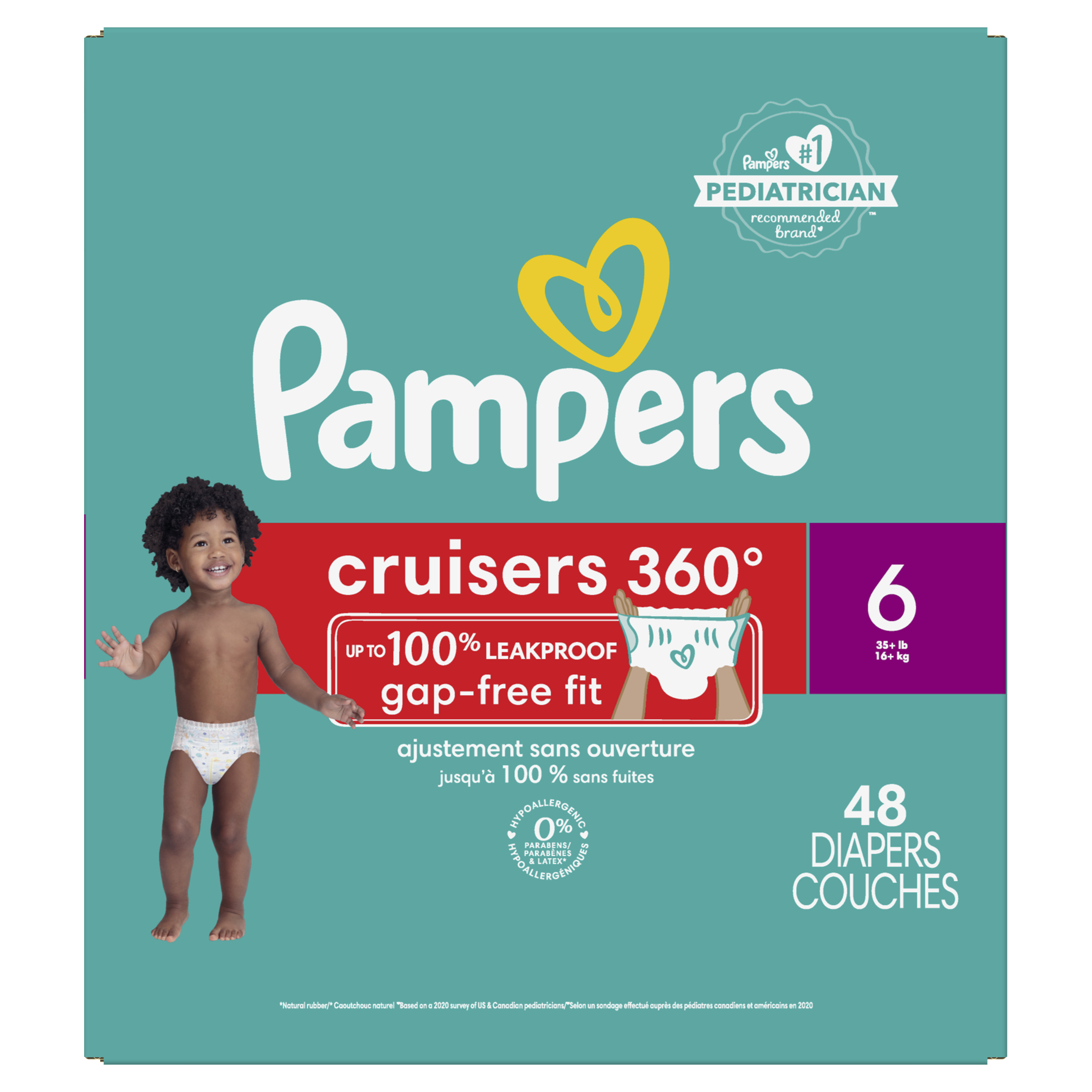 Order Pampers Cruisers 360 Diapers - Size 6, 48 ct food online from Rite Aid store, Cathedral City on bringmethat.com