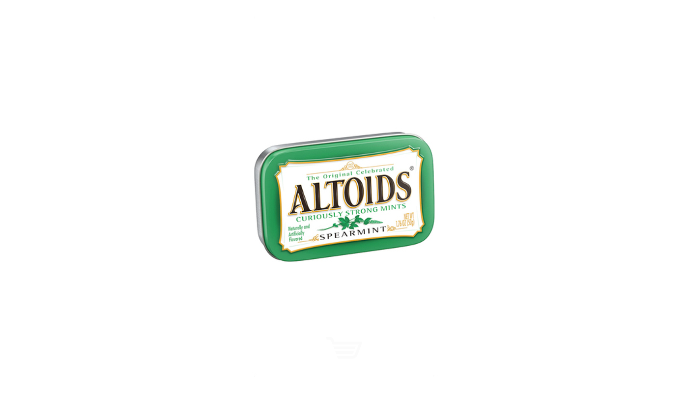 Order Altoids Spearmint 1.7oz Container food online from Ross Liquor store, Sylmar on bringmethat.com