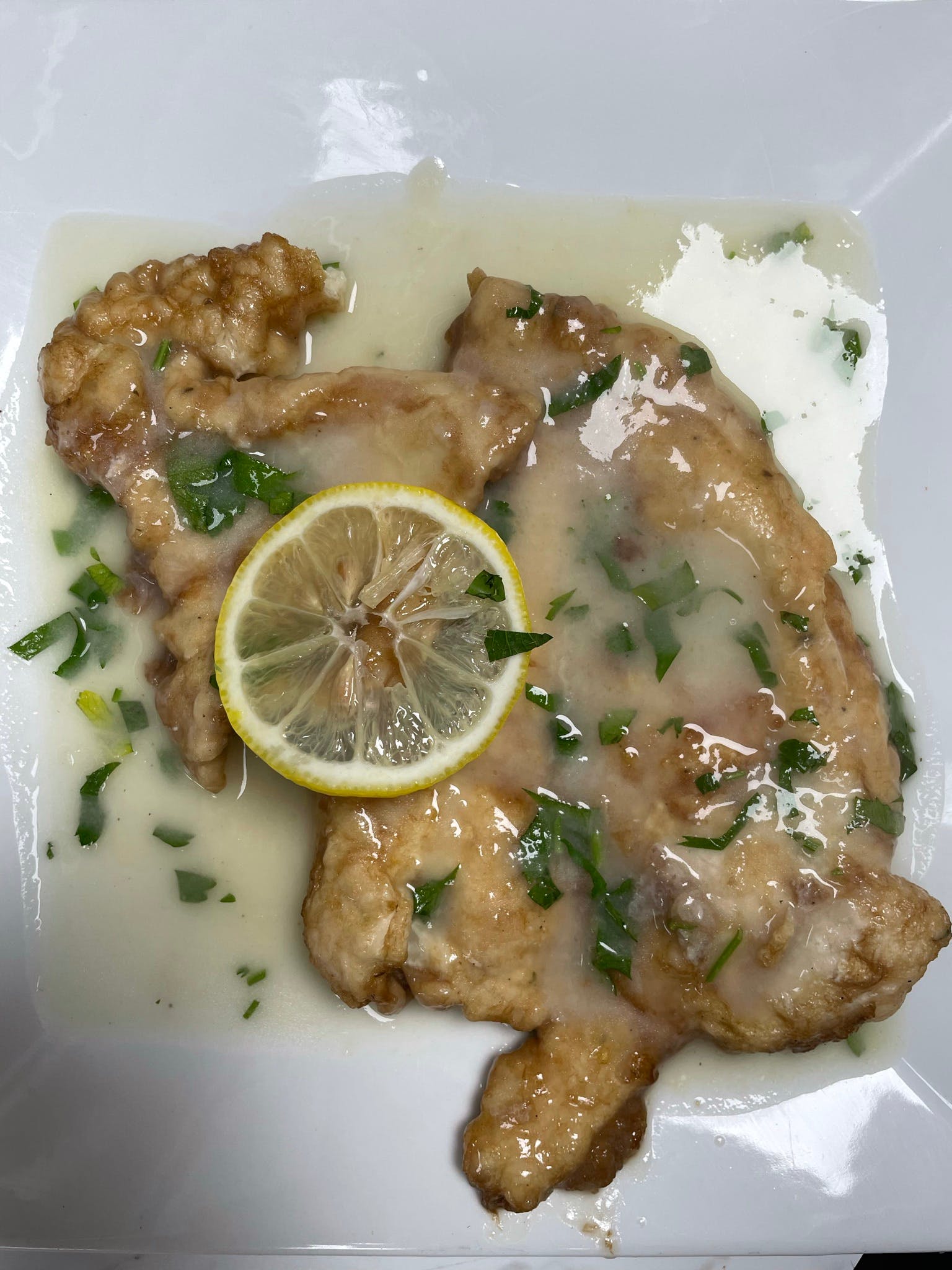 Order Veal Francese - Veal Francese food online from Rocco Of Roc Beach store, Rockaway Park on bringmethat.com