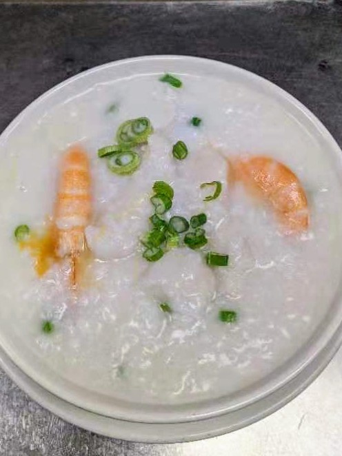 Order 182. Assorted Seafood Porridge food online from Kirin Chinese Restaurant store, Mountain View on bringmethat.com