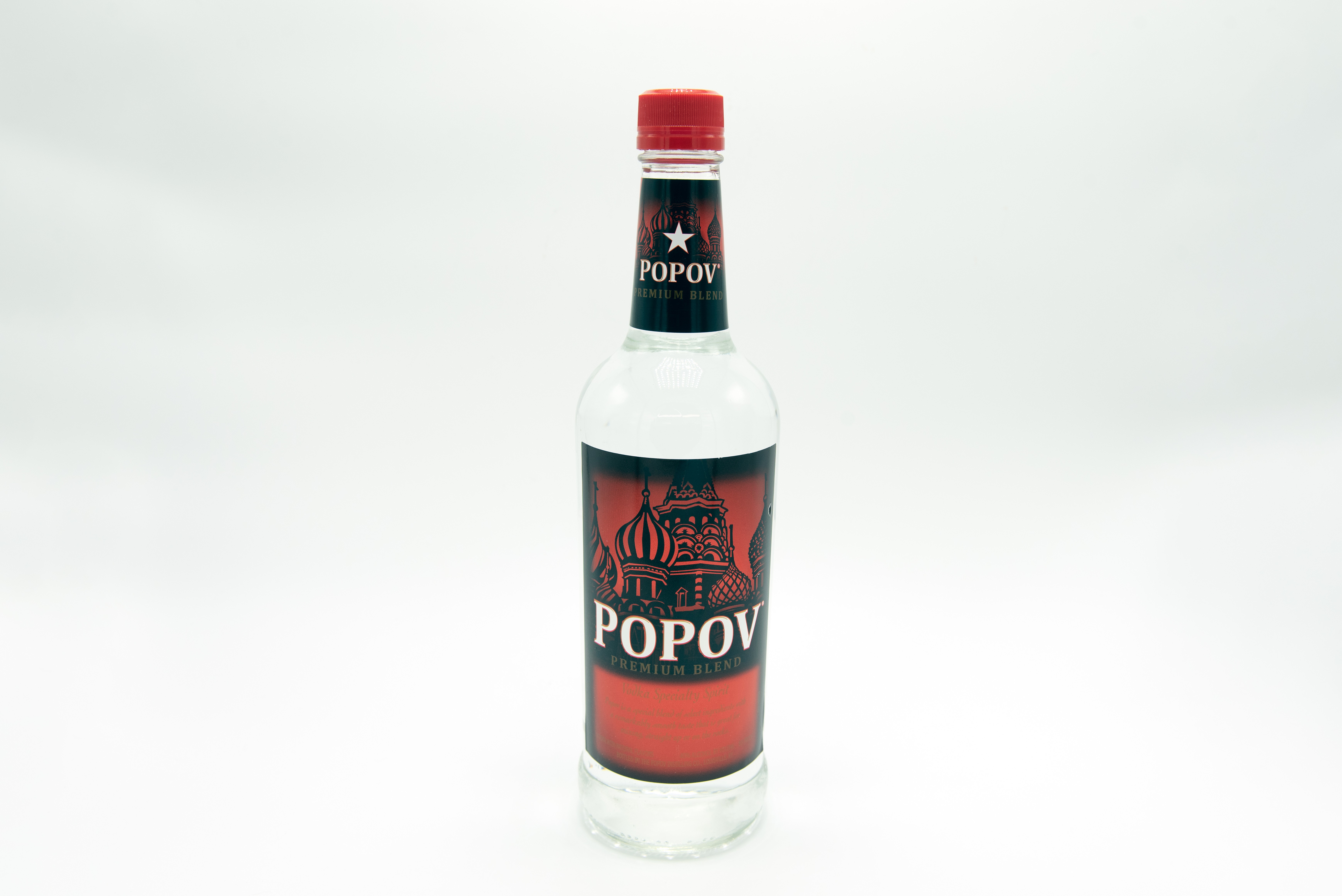 Order Popov, 750mL Vodka food online from Sandpiper Liquors store, Summerland on bringmethat.com