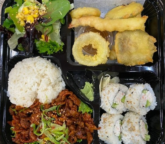 Order Spicy Pork Combo Lunch Special food online from YASAI Ramen, Roll, Teriyaki store, Norwalk on bringmethat.com