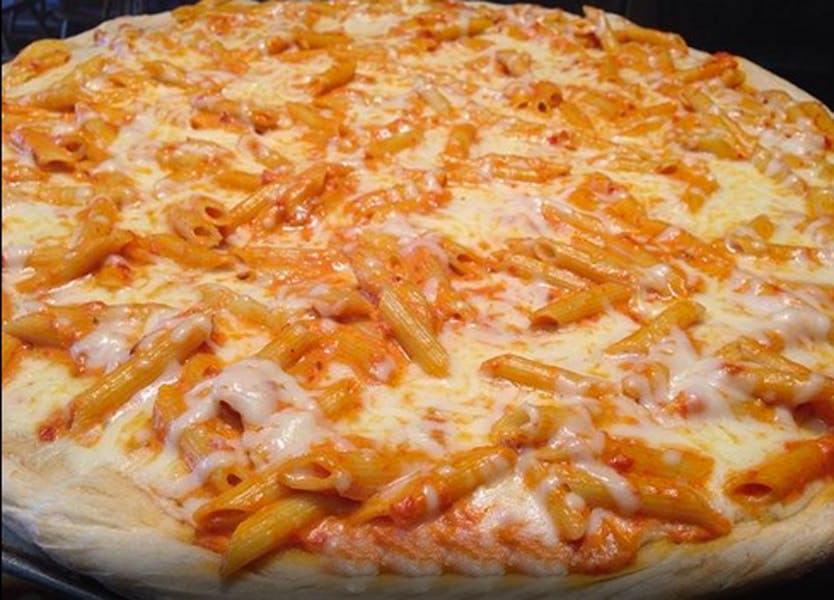Order PENNE ALLA VODKA PIZZA - Personal 12" food online from Brother Bruno Pizza store, Washingtonville on bringmethat.com