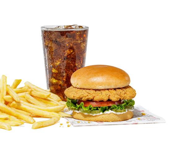 Order #12 Crispy Chicken Sandwich Meal food online from The Habit Burger Grill store, Thousand Oaks on bringmethat.com