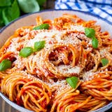 Order Pasta with Marinara Sauce food online from Whitaker Square Pizza store, Winston-Salem on bringmethat.com
