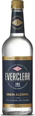 Order Everclear 151 Grain Alcohol 750ml food online from Bws Beverage 2 store, Chicago on bringmethat.com