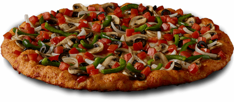 Order Guinevere's Garden Delight Pizza food online from Round Table Pizza store, Redondo Beach on bringmethat.com