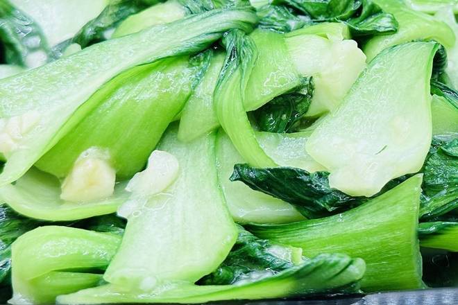 Order 48# Vegetable 青菜 food online from Beijing Noodle House 同顺面馆 store, Lake Forest on bringmethat.com