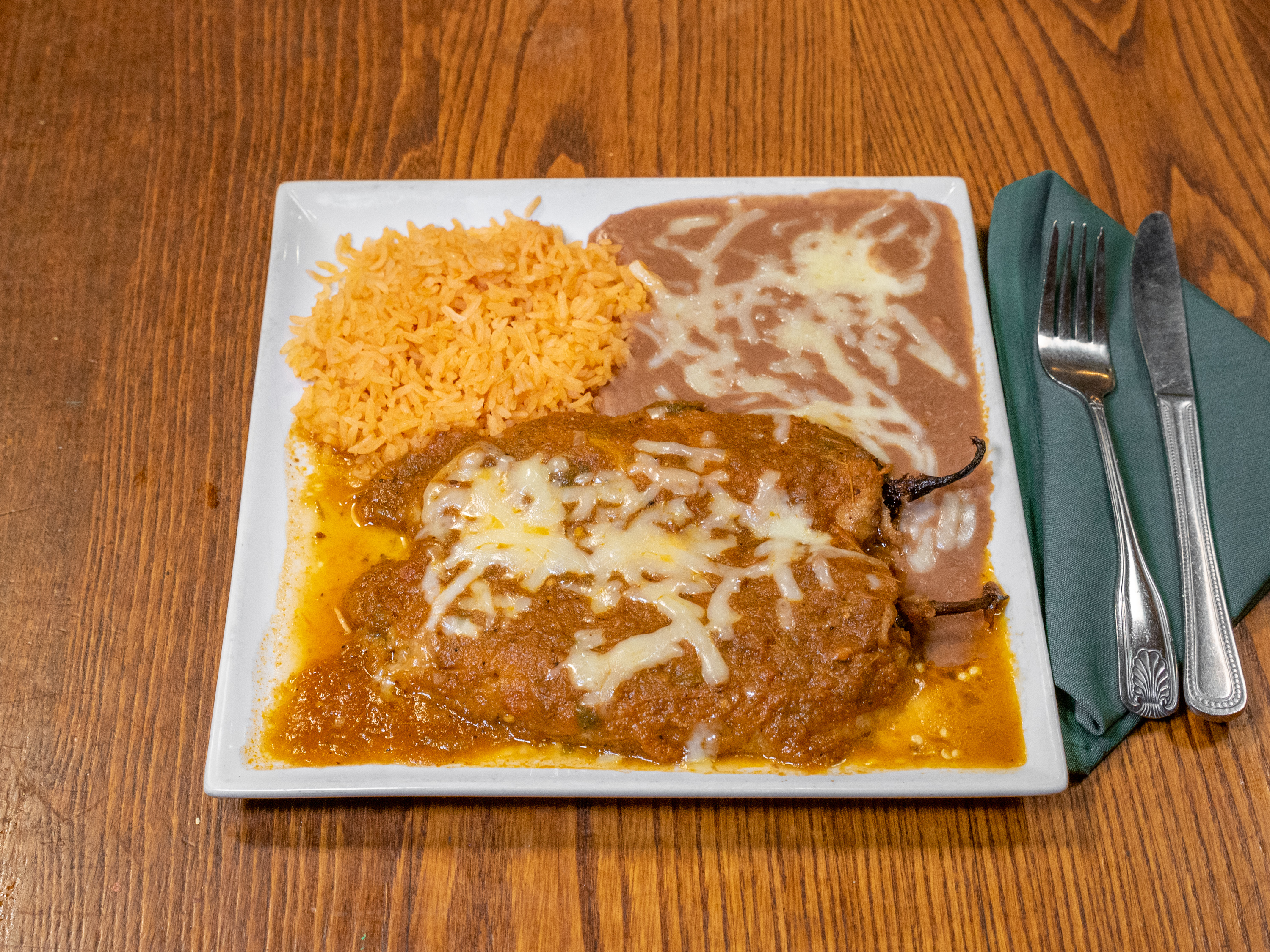 Order 1 Chile Relleno food online from East Patio Mexicano store, Sacramento on bringmethat.com