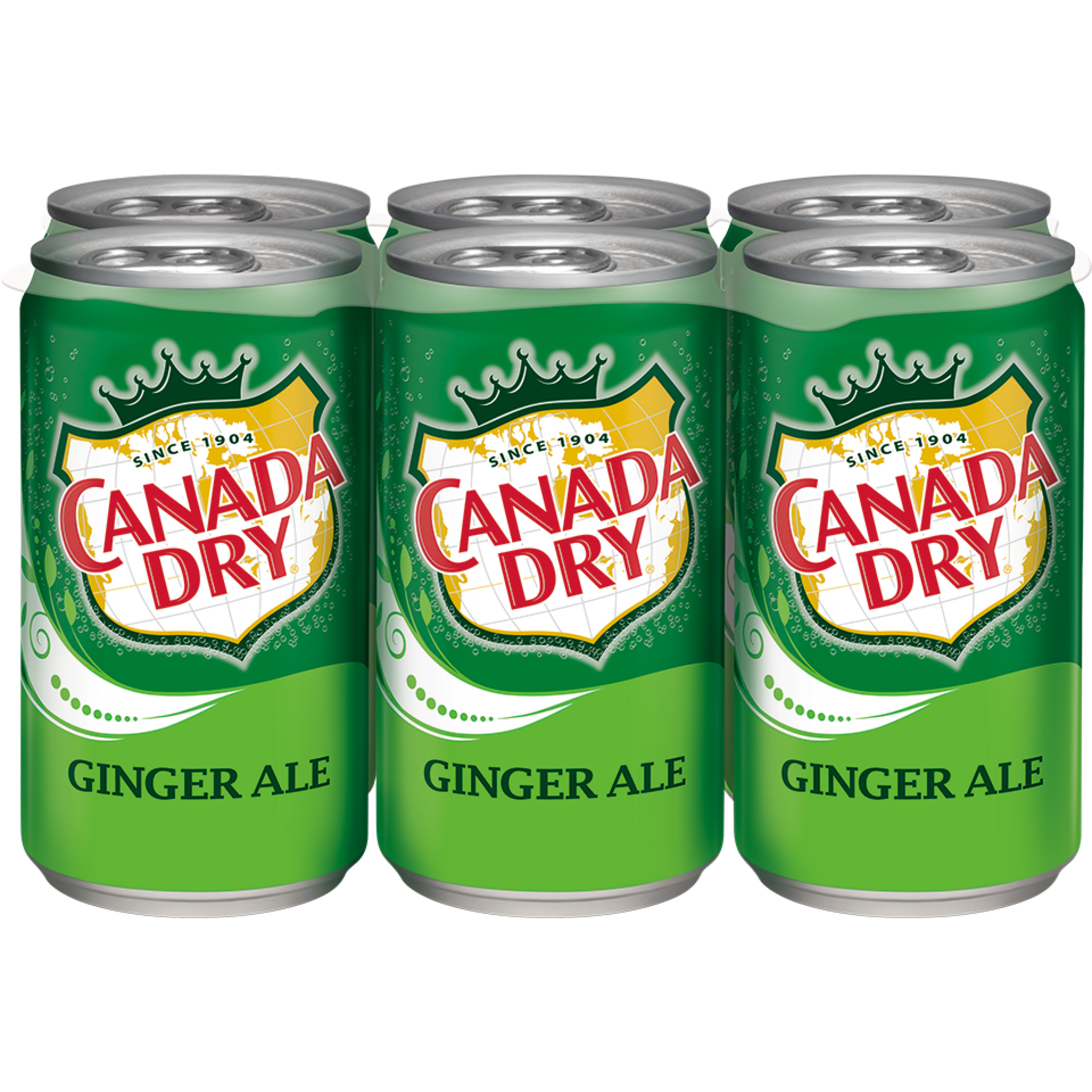 Order Canada Dry Ginger Ale, Cans, 7.5 fl oz - 6 pk food online from Rite Aid store, READING on bringmethat.com