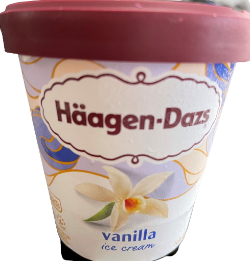 Order Haagan Dazs Ice Cream Vanilla food online from Ameci Pizza & Pasta store, Thousand Oaks on bringmethat.com