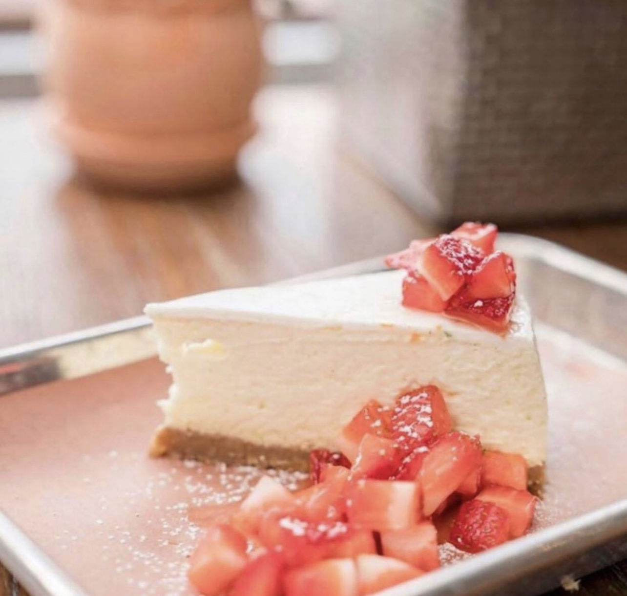Order Housemade Cheesecake food online from Jeffry Wine Country Bbq store, Paso Robles on bringmethat.com
