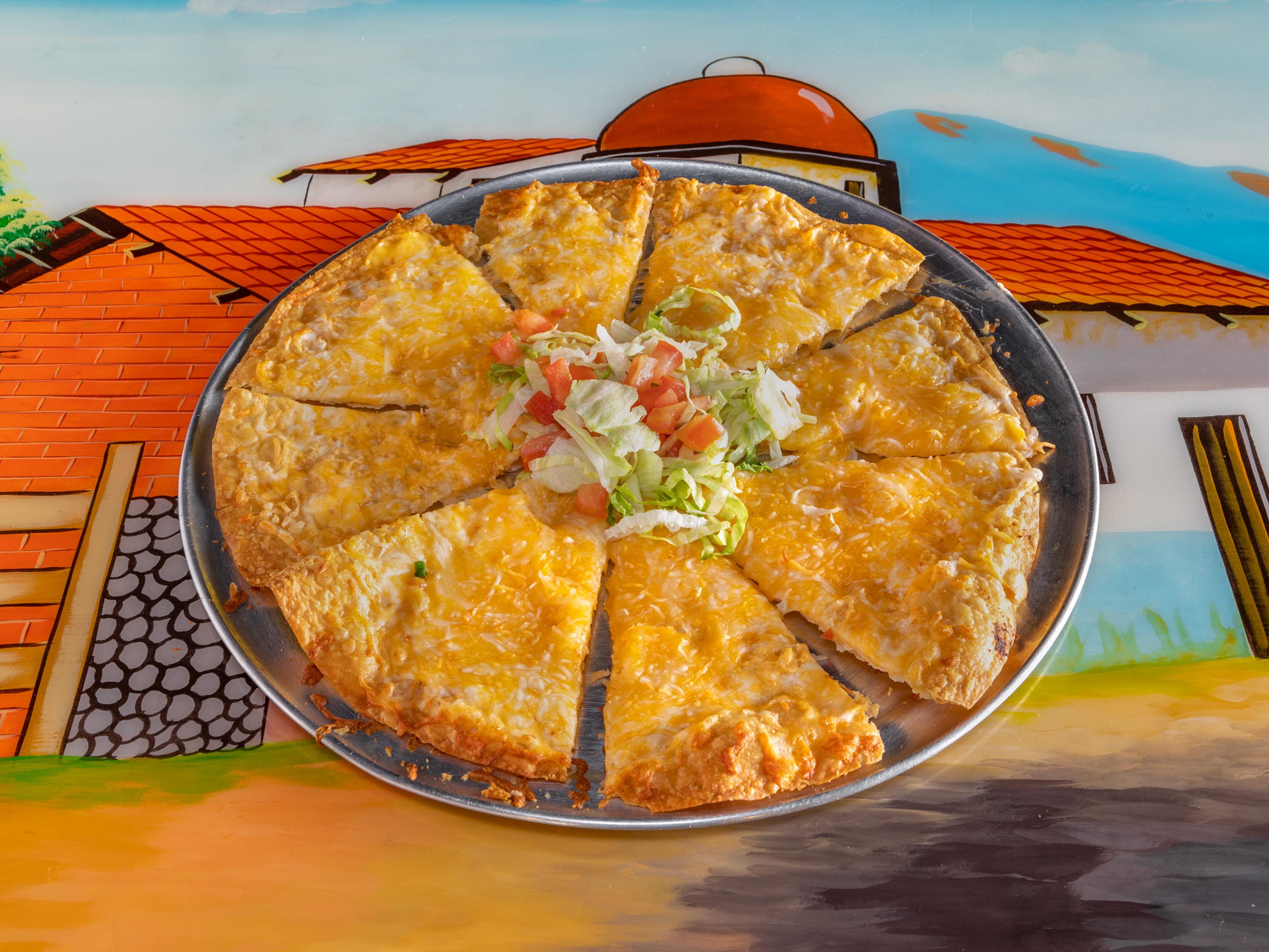 Order Cheese Crisp food online from Anaya Fresh Mexican Restaurant store, Tempe on bringmethat.com