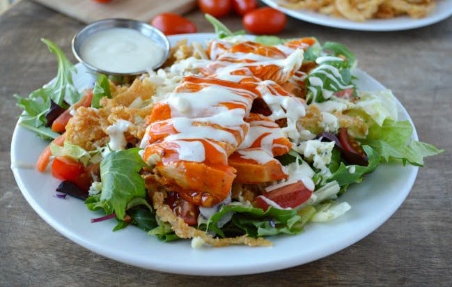 Order Buffalo Salad - Small food online from Taste of Italy store, Avenel on bringmethat.com