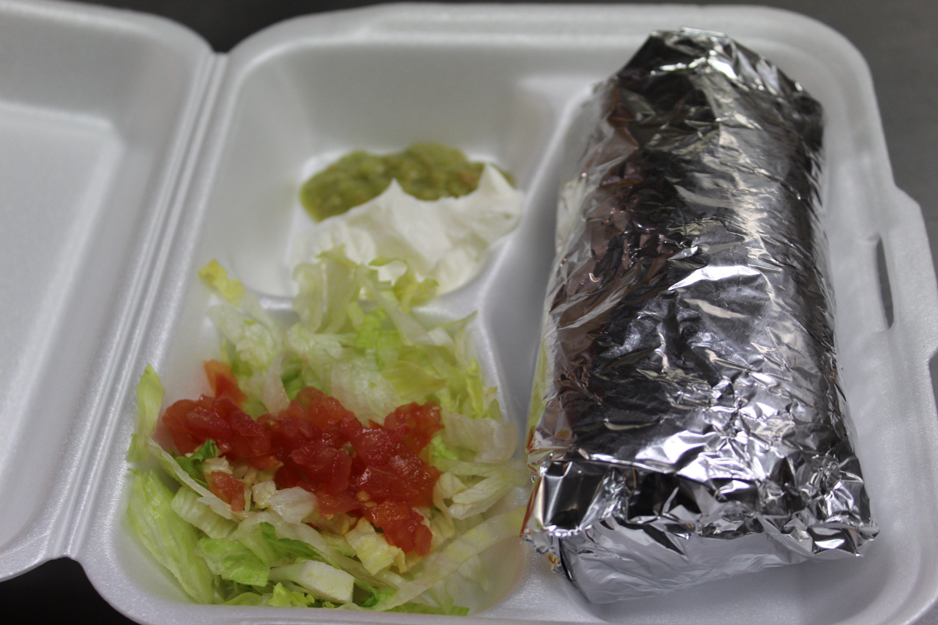 Order 53. Chicken Burrito food online from Yummy Taco store, Inwood on bringmethat.com