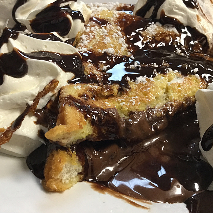 Order Chocolate Hazelnut French Toast food online from The Bomber store, Ypsilanti on bringmethat.com