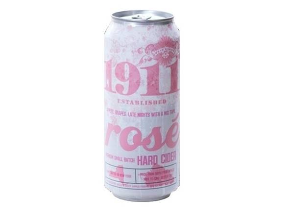 Order 1911 Rosé Hard Cider - 4x 16oz Cans food online from Sip Sip Hooray Wines & Liquors store, Syracuse on bringmethat.com