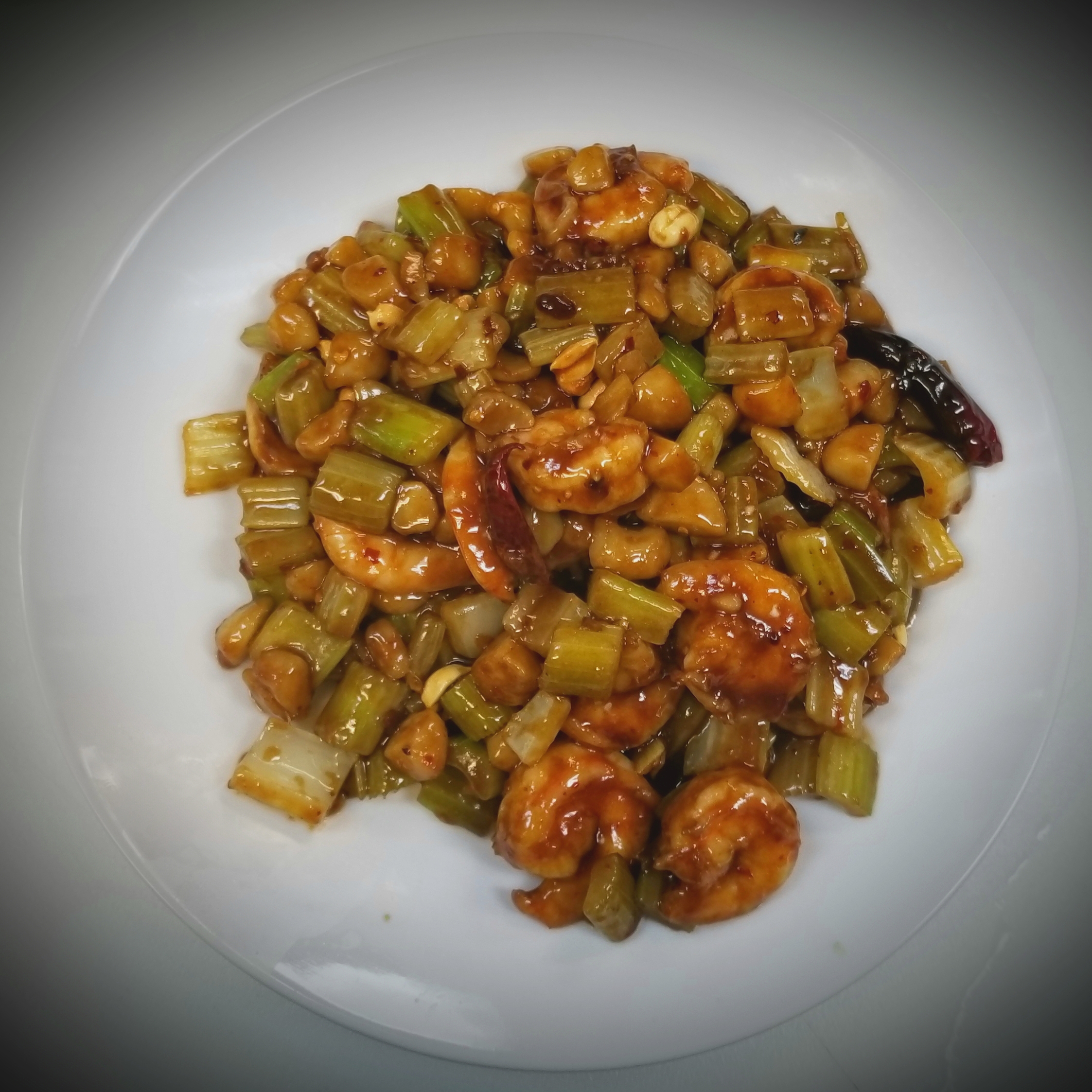 Order 302. Kung Pao Shrimp food online from Thien Hoang Restaurant store, Portland on bringmethat.com