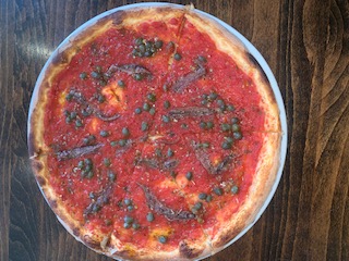 Order Marinara Sicilian Pizza food online from Il brigante restaurant store, New York on bringmethat.com