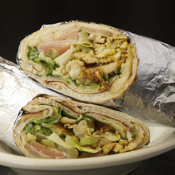 Order E5. Chicken Shawarma Sandwich food online from Al Basha Mediteranean store, Webster on bringmethat.com