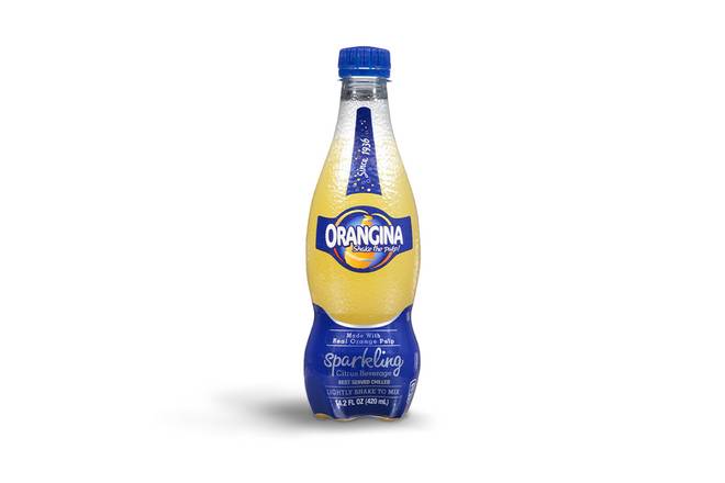 Order Orangina 10oz food online from Paul French Bakery & Cafe store, Tysons on bringmethat.com