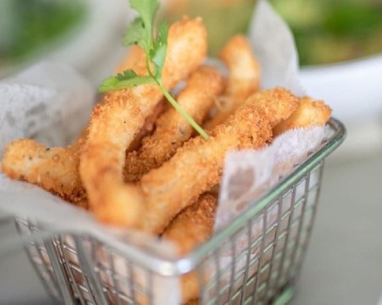 Order Fried Calamari food online from Asian mint store, Dallas on bringmethat.com
