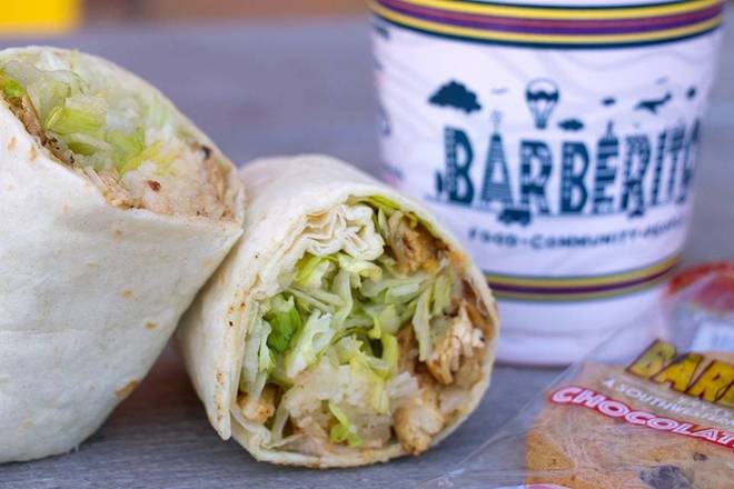 Order Kid's Burrito food online from Barberitos Southwestern Grille & Cantina store, Athens on bringmethat.com