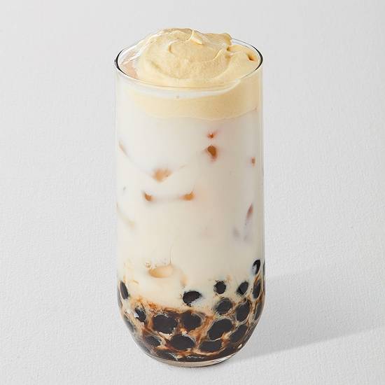 Order Creme Brulee Boba Milk food online from Sunright Tea Studio store, City of Industry on bringmethat.com