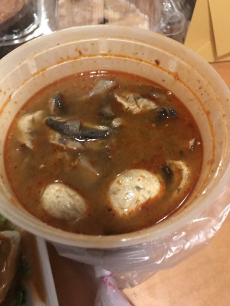 Order 21. Tum Yum Shrimp Soup food online from Thai Bamboo store, Northridge on bringmethat.com