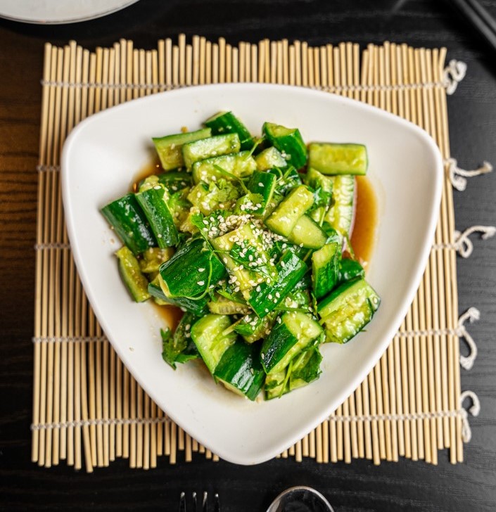 Order 2. Cucumber Salad food online from Foshan Restaurant store, La Puente on bringmethat.com