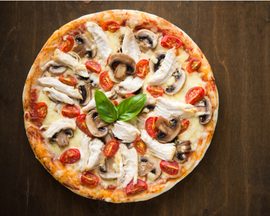 Order Chicken Pizza food online from Insomnia Buffalo Wings store, Las Vegas on bringmethat.com